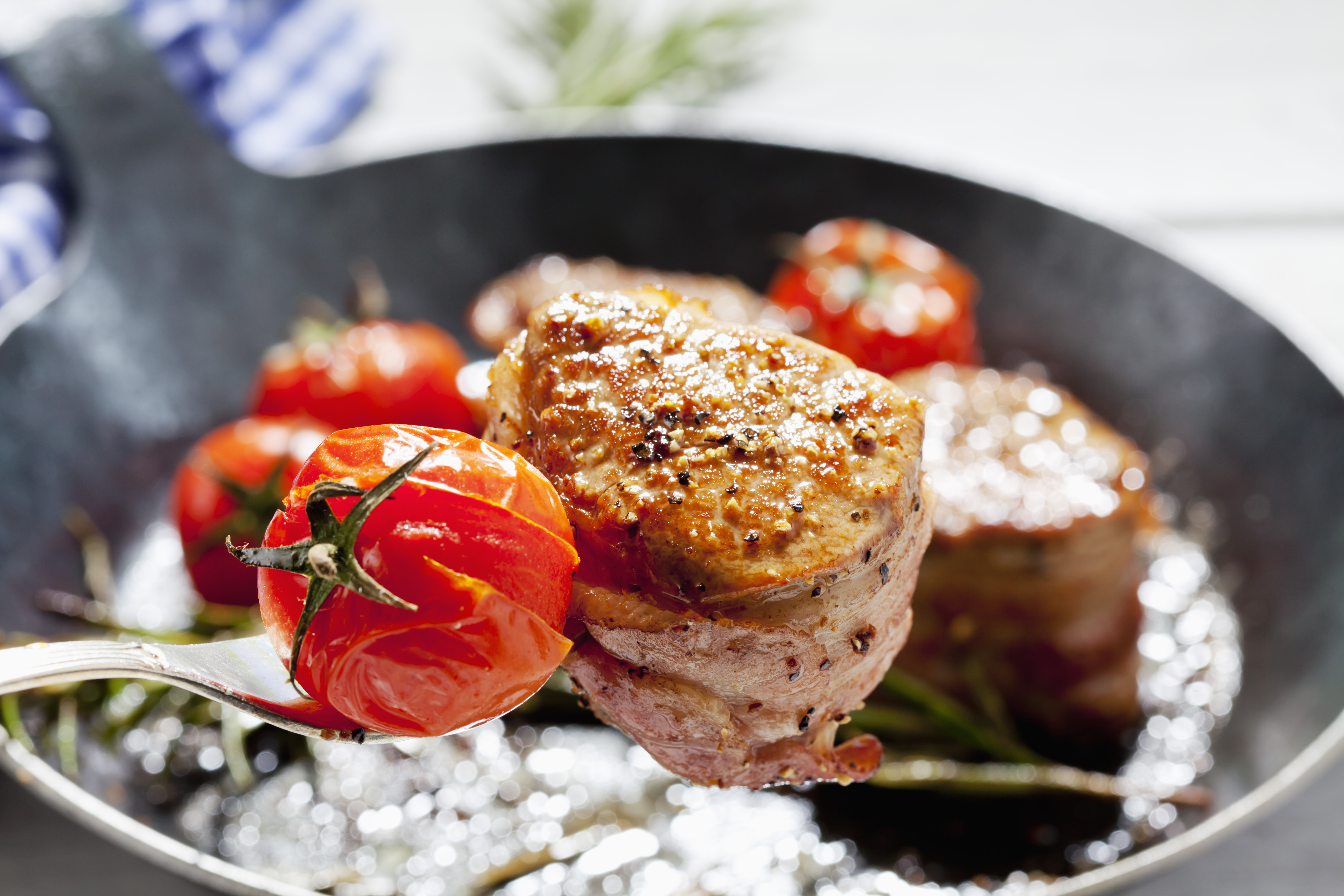 Ibérico HamWrapped Pork Tenderloin JUSTIN Winery